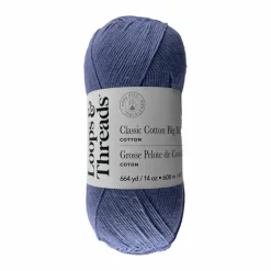 Classic Cotton Big Ball™ Solid Yarn by Loops & Threads®