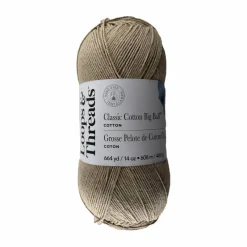 Classic Cotton Big Ball™ Solid Yarn by Loops & Threads®