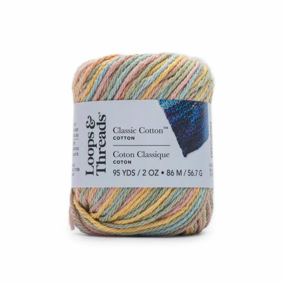 Classic Cotton™ Patterned Yarn by Loops & Threads®