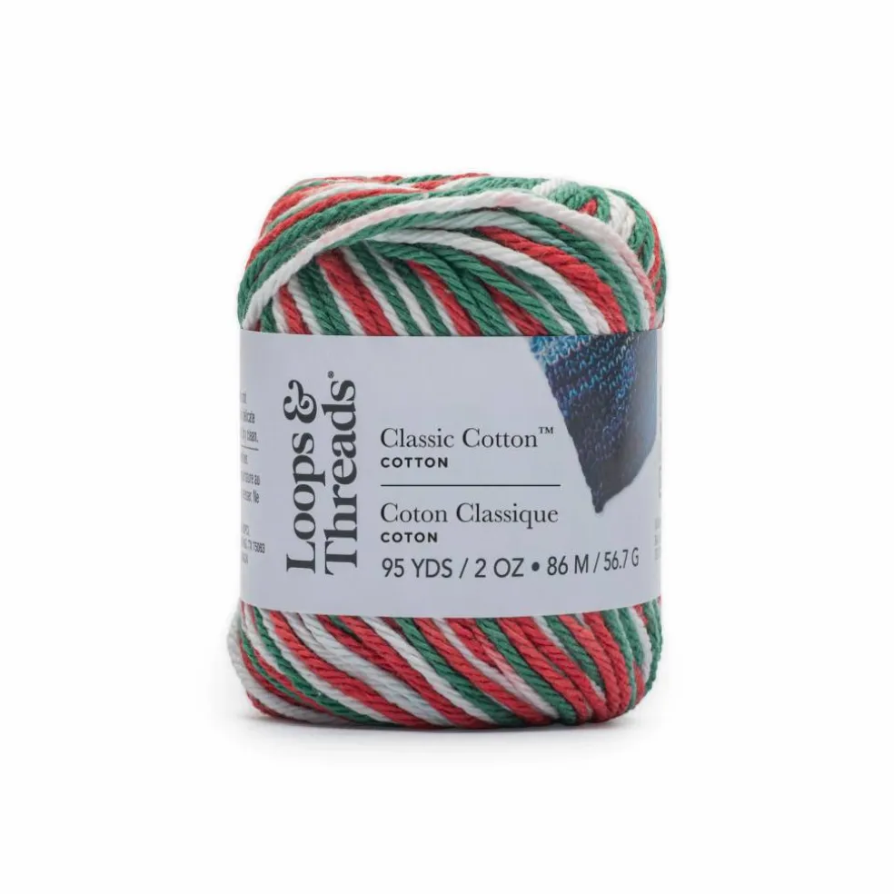 Classic Cotton™ Patterned Yarn by Loops & Threads®