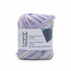 Classic Cotton™ Patterned Yarn by Loops & Threads®