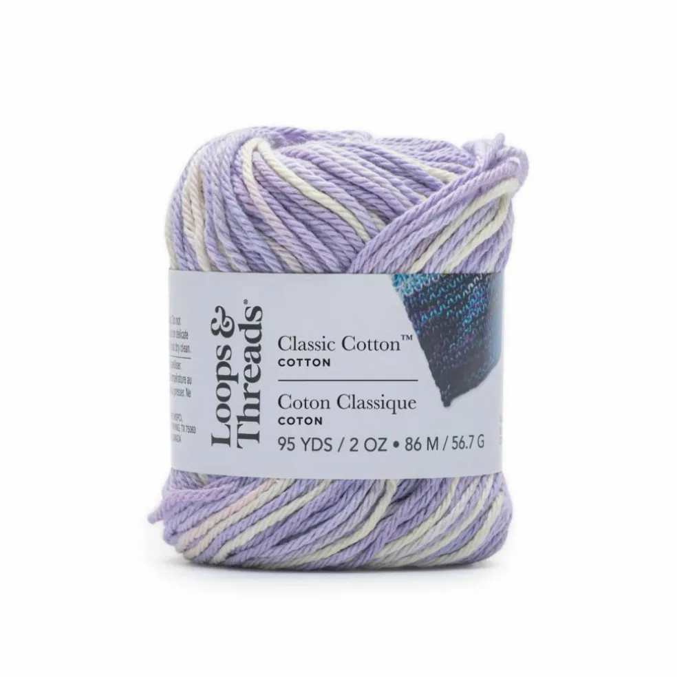 Classic Cotton™ Patterned Yarn by Loops & Threads®