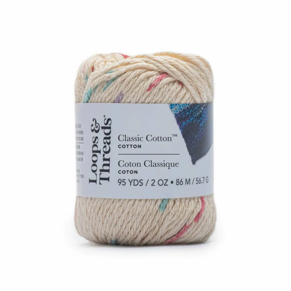 Classic Cotton™ Patterned Yarn by Loops & Threads®