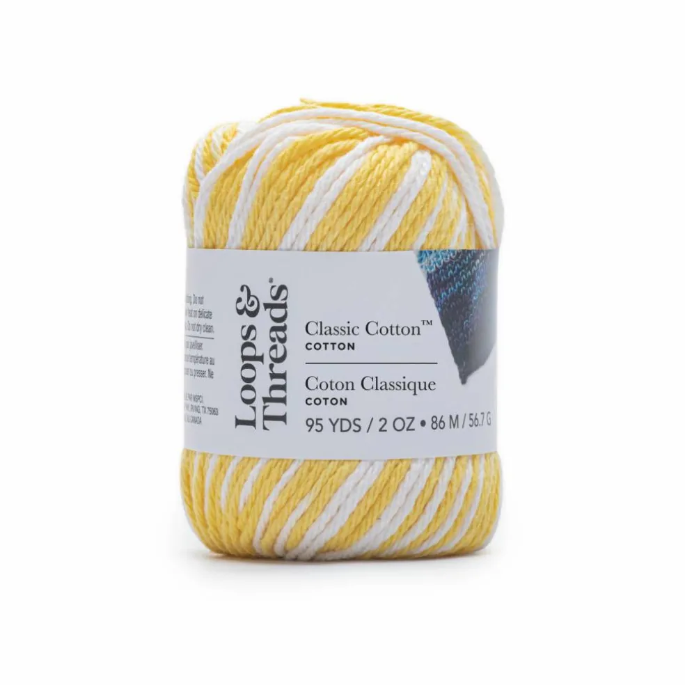 Classic Cotton™ Patterned Yarn by Loops & Threads®