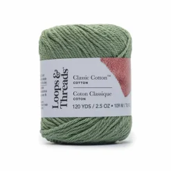 Classic Cotton™ Yarn by Loops & Threads®