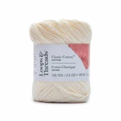 Classic Cotton™ Yarn by Loops & Threads®