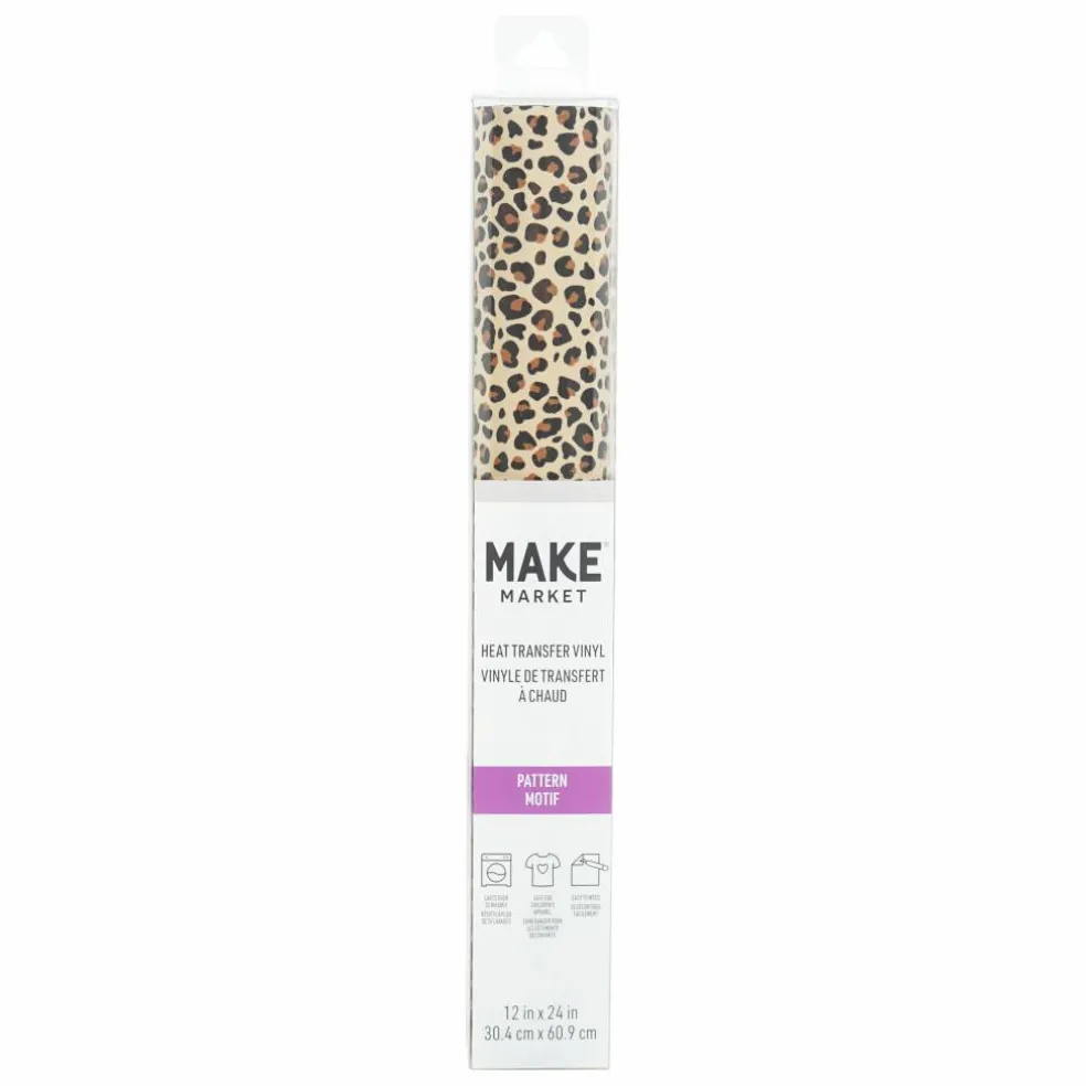 Classic Leopard Print Heat Transfer Vinyl by Make Market®