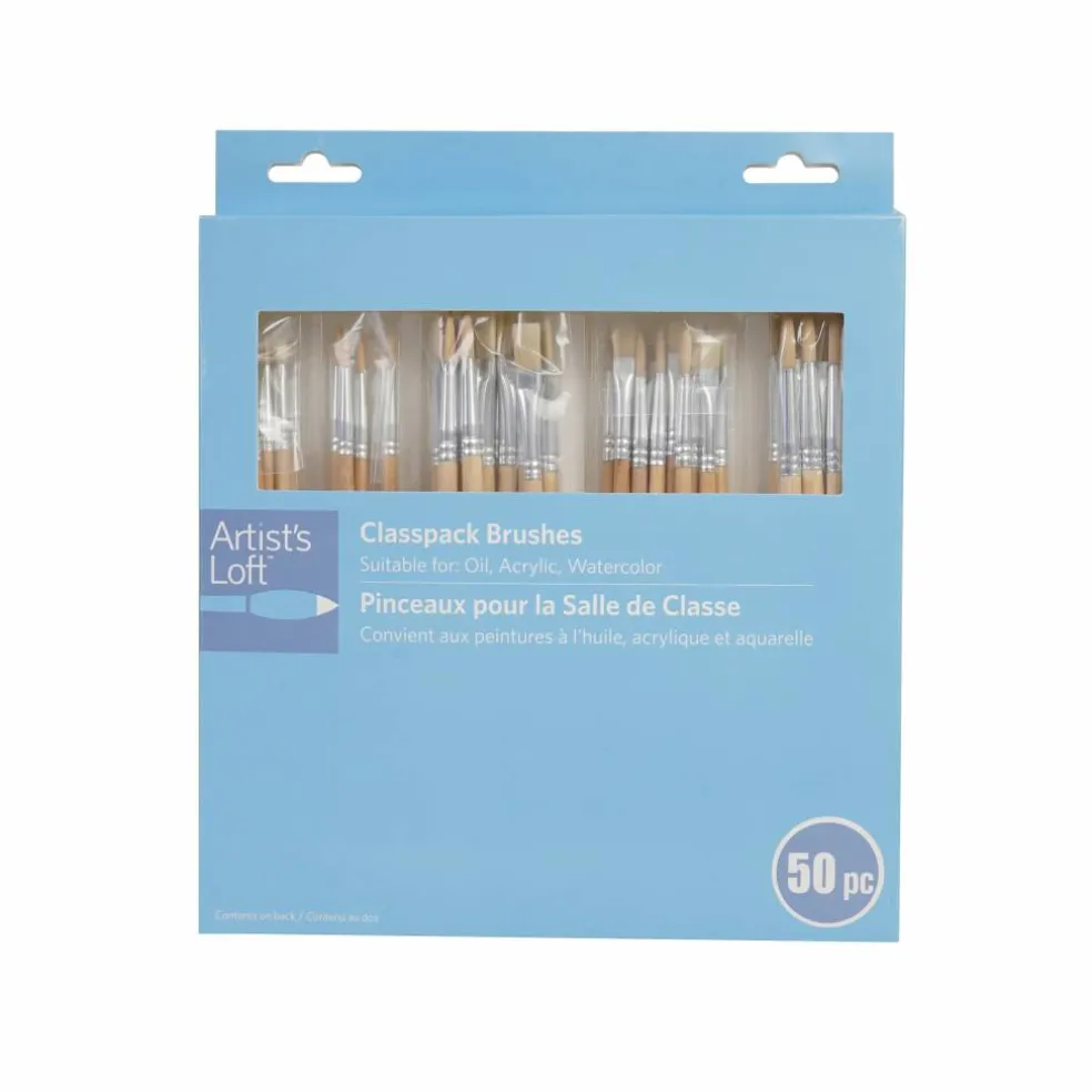 Classroom Brushes, 50ct. by Artist's Loft™