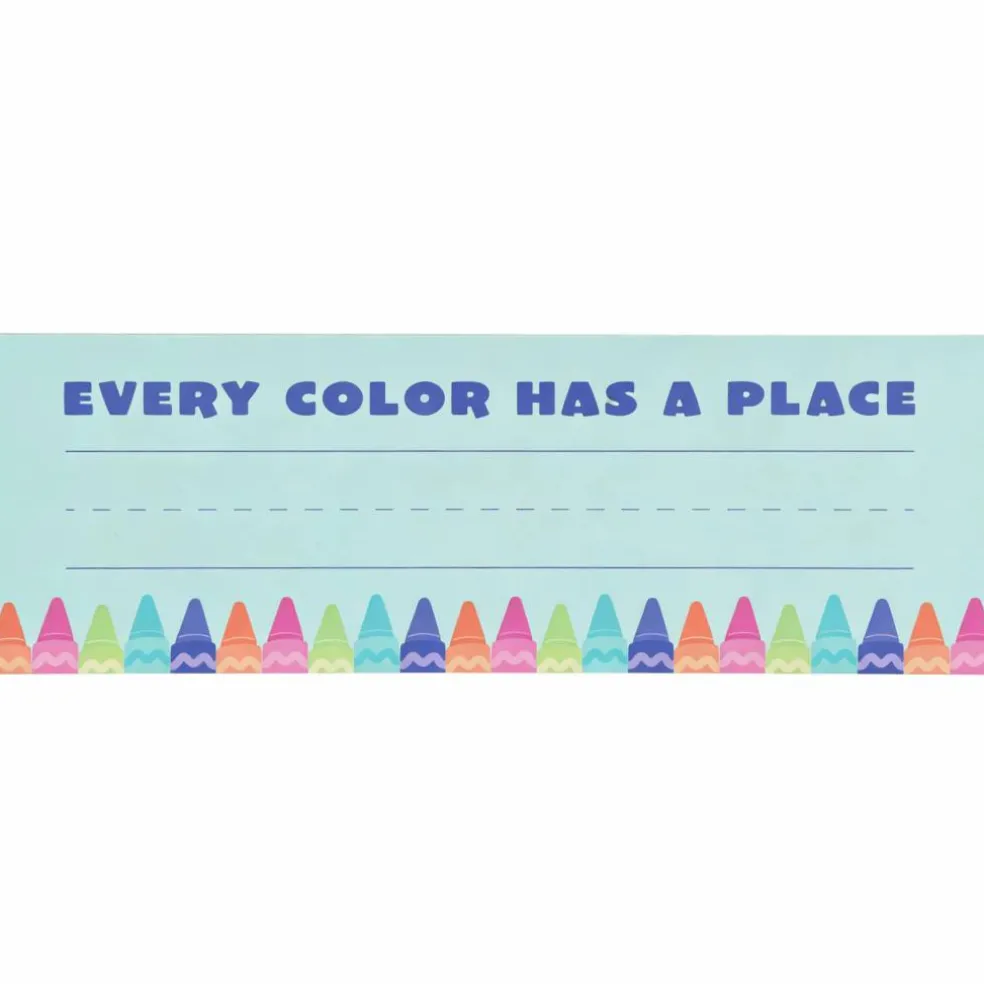 7.5" Classroom Name Plates, 24ct. by B2C™