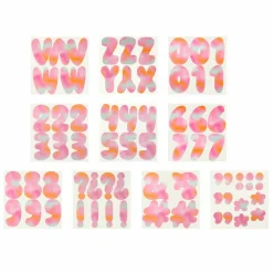 Class Rules! 4" Pink Alphabet Die Cuts by B2C™