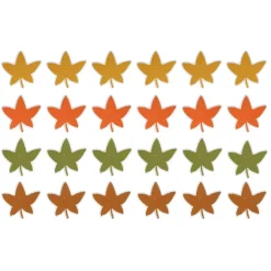 Class Rules! Small Dry Erase Die Cut Leaves, 24ct. by B2C™