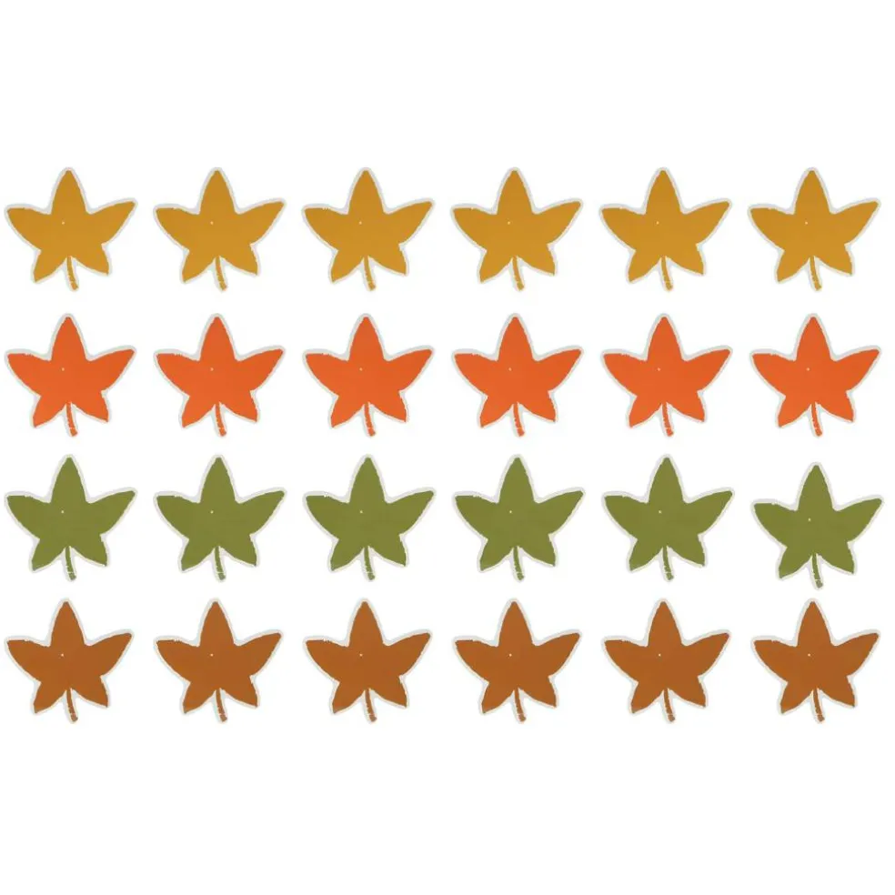 Class Rules! Small Dry Erase Die Cut Leaves, 24ct. by B2C™