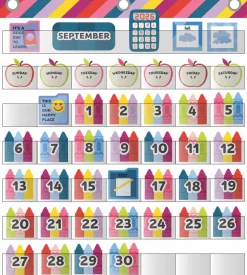 Class Rules! Wall Calendar Command Center by B2C™
