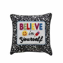 Class Rules! 17" x 17" Believe Pillow by B2C™