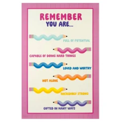 Class Rules! 12" x 18" Fresh Start Poster Set by B2C™