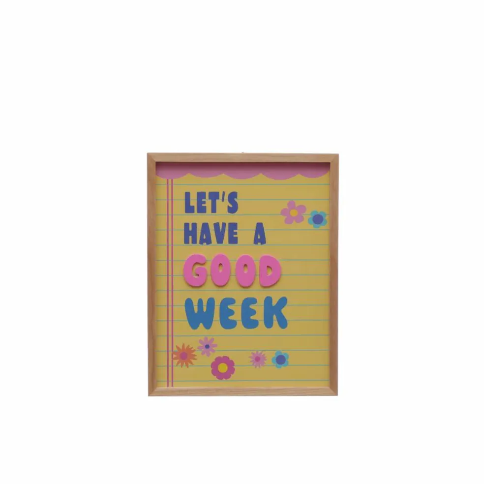Class Rules! 10" x 12.75" Good Week Wall Décor by B2C™
