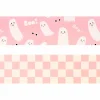 Class Rules! 2.25" x 18" Pink & White Ghost Die-Cut Border Set by B2C™