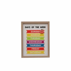 Class Rules! 9.75" x 12.5" Weekdays with Magnet Wall Décor by B2C™