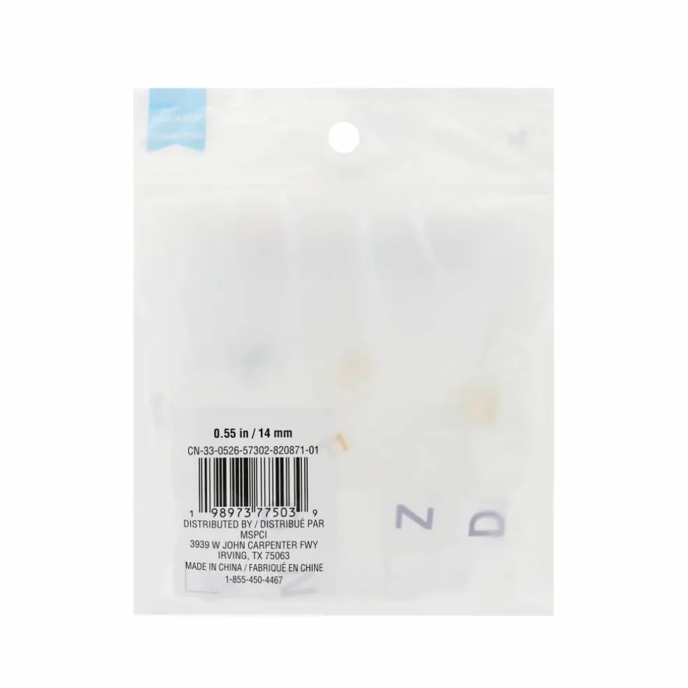 Clear Acrylic Alphabet Beads, 26ct. by Creatology™