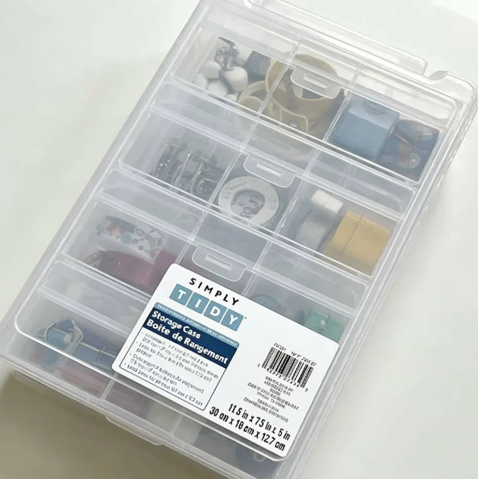 Clear 4 Case Photo & Craft Keeper by Simply Tidy®