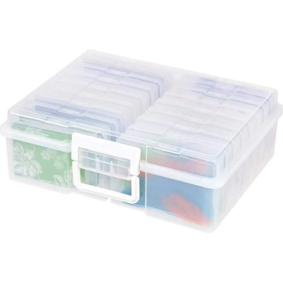 Clear 16 Case Photo & Craft Keeper by Simply Tidy®