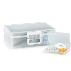 Clear 16 Case Photo & Craft Keeper by Simply Tidy®