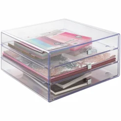 Clear 3-Drawer Organizer by Simply Tidy™