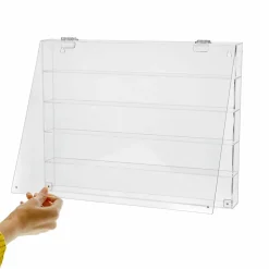 Clear Front Loading Mini Figure Shadow Box with Shelves by Studio Décor®