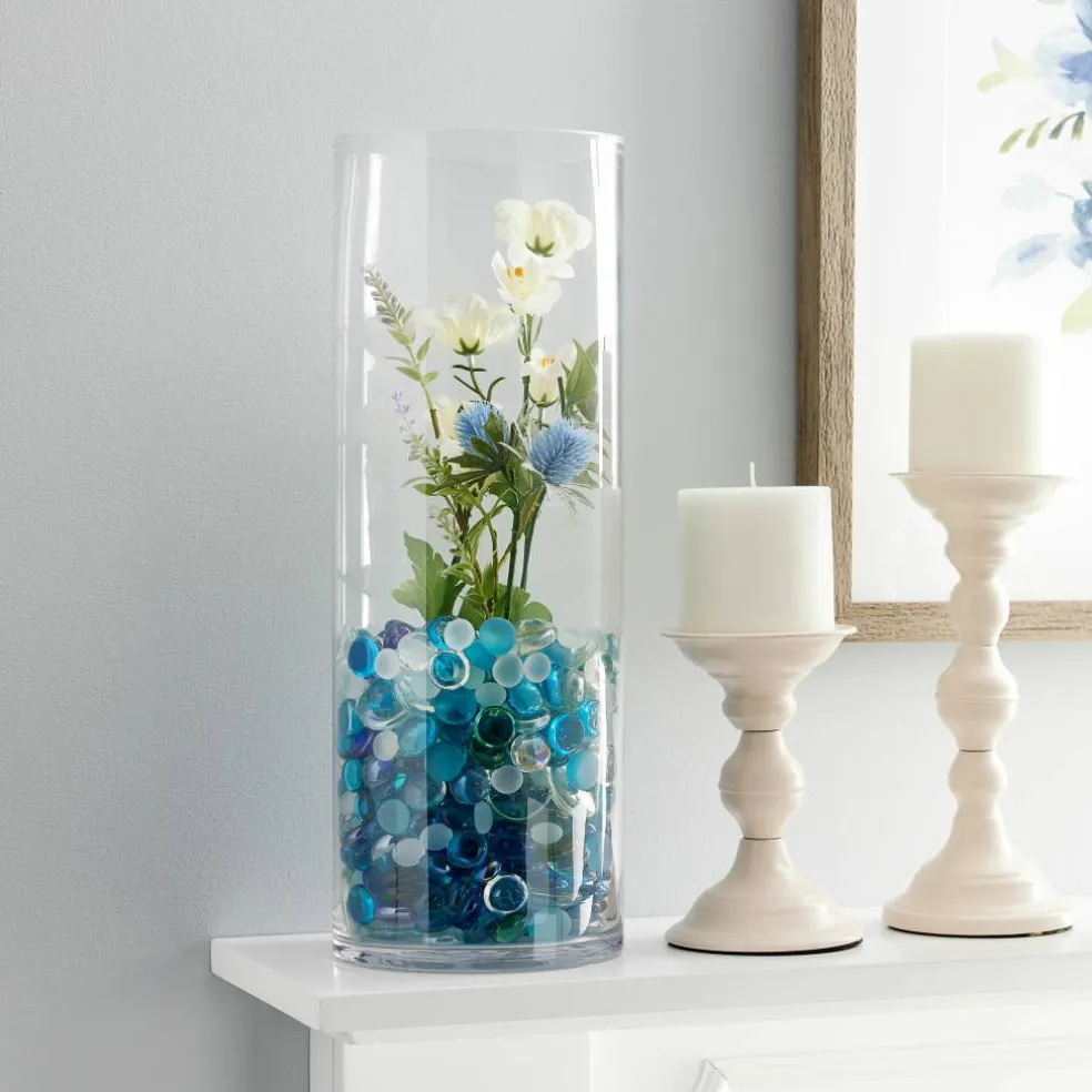 15" Clear Glass Cylinder Vase by Ashland®