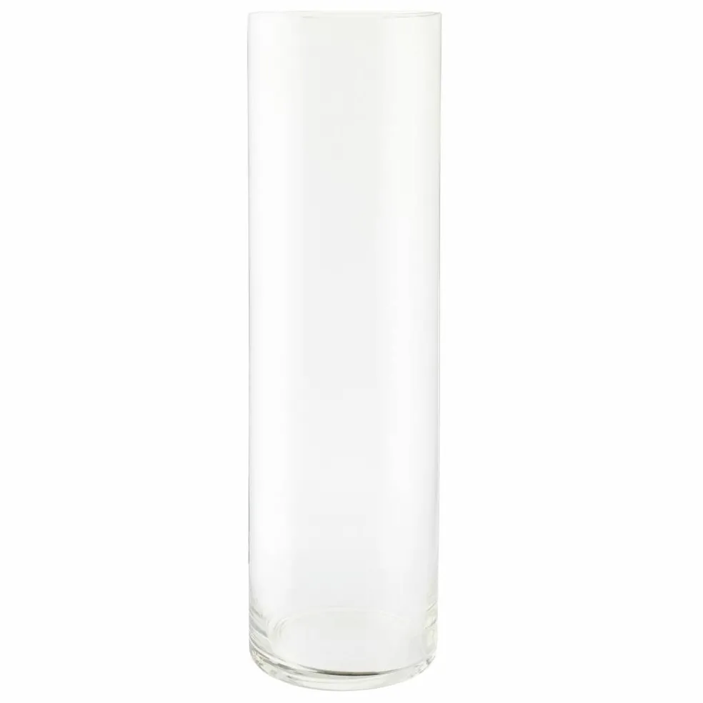 24" Clear Glass Cylinder Vase by Ashland®
