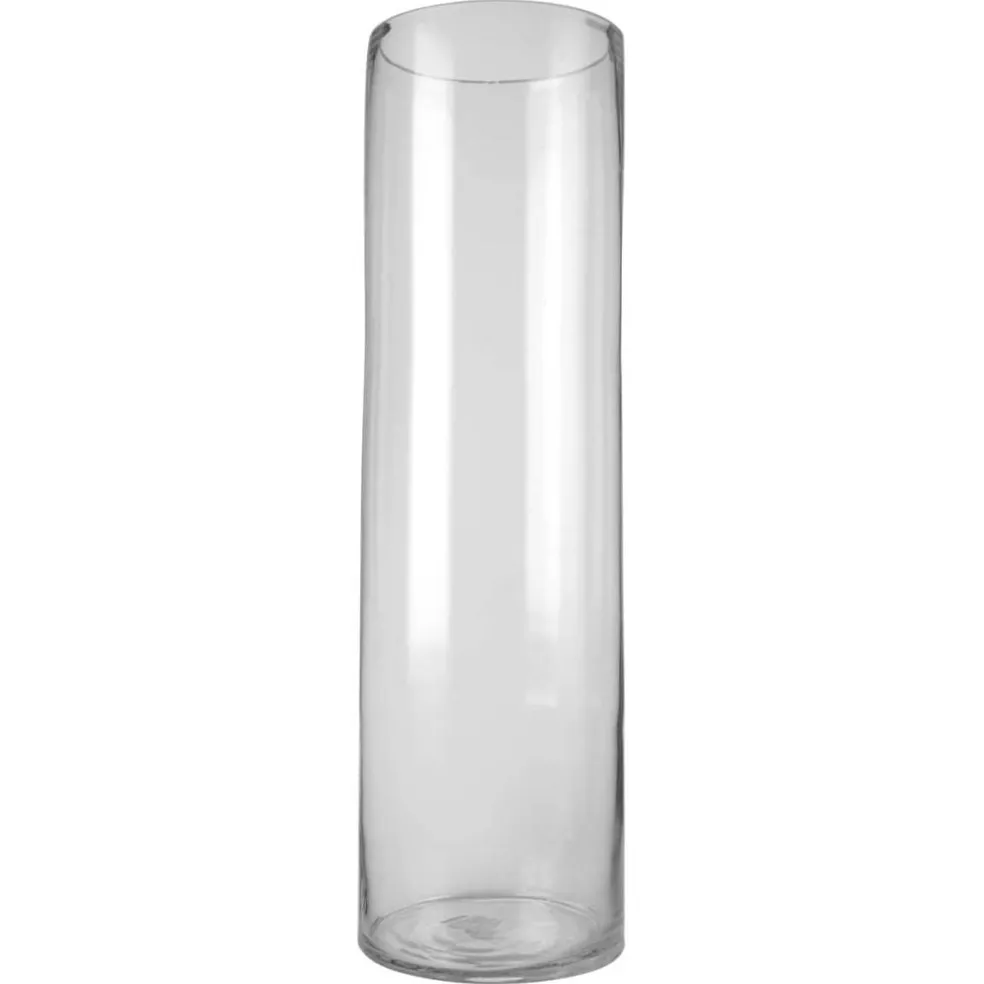 24" Clear Glass Cylinder Vase by Ashland®