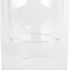 6" Clear Glass Dual Cylinder Candle Holder by Ashland®