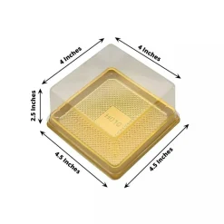 Clear Gold 50 Square 4