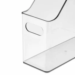 12" Clear Magazine Storage Bin by Simply Tidy®