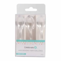 Clear Mini Spoons, 24ct. by Celebrate Itâ„¢