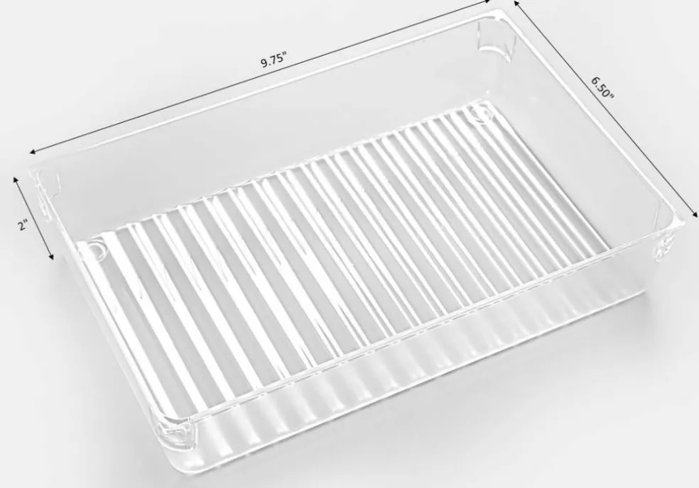Clear Plastic Drawer Organizers