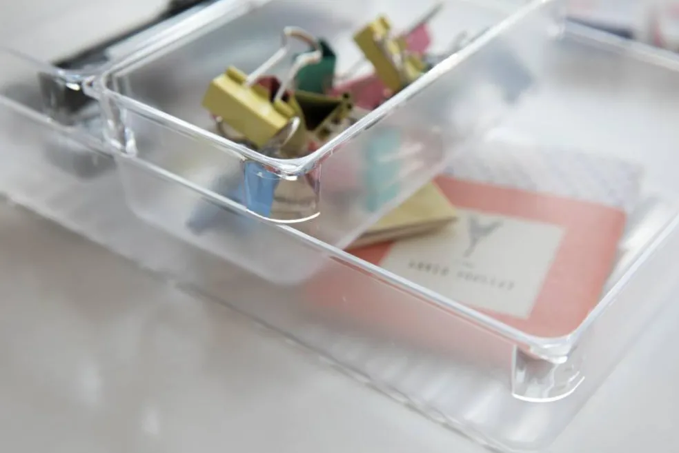 Clear Plastic Drawer Organizers