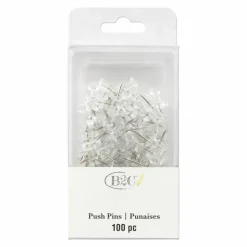 Clear Pushpins by B2C®, 100ct.