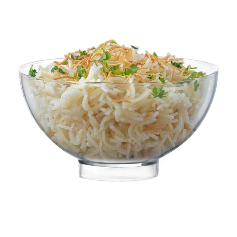 Clear Round Disposable Plastic Mini Bowls - 2.65 oz. (288 Bowls)