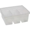 Clear Royal Divided Tub