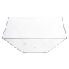 Clear Square Plastic Serving Bowls - 4 qt. (24 Bowls)
