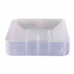 5" Clear Square Plates, 20ct. by Celebrate Itâ„¢