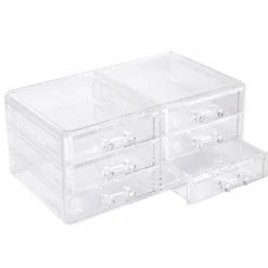9" Clear Stackable 6-Drawer Jewelry Box by Bead Landing™