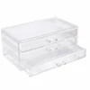 9.5" Clear Stackable 3 Slim Drawer Jewelry Box by Bead Landing™