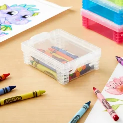 Clear Stacking Crayon Box by Simply Tidy™