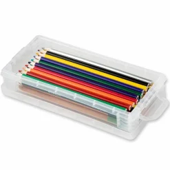 Clear Stacking Pencil Box by Simply Tidy™