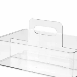 Clear Storage Caddy with Handle by Simply Tidy™