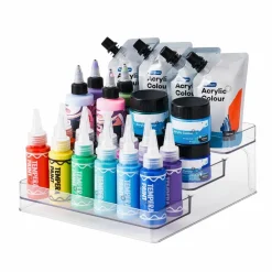 Clear 3-Tier Storage Shelf Organizer by Simply Tidy®