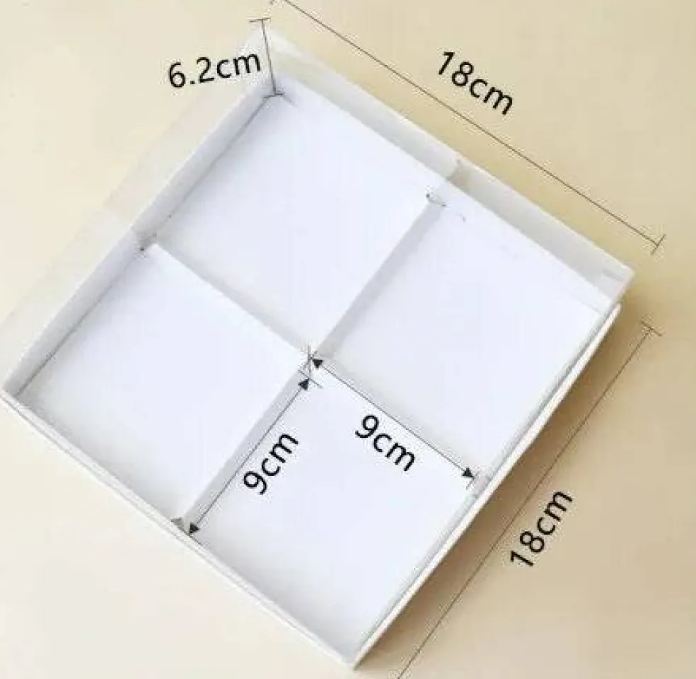 Clear Top Treat Box – 4 Cavity, 5 Count