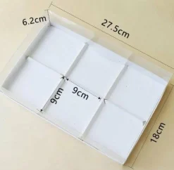 Clear Top Treat Boxes – 6 Cavity, 5 Count